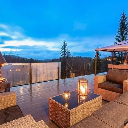 Dom wakacyjny Log In Surrounded By Activity Evje